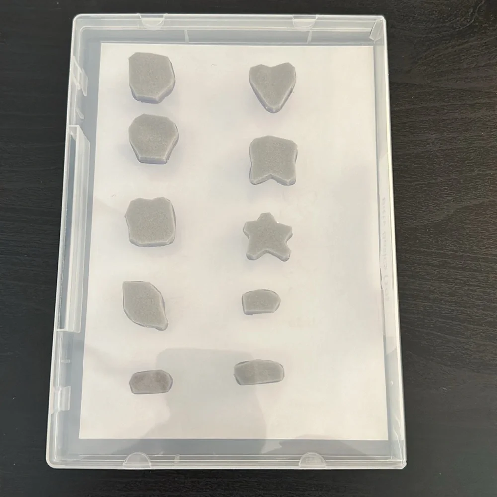 🎭 3/$25 - Bitty Basics set of 10 cling stamps